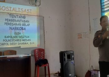 Antisipasi Kenakalan Remaja dan Penyalahgunaan Narkoba, Polsek Delitua Gelar Penyuluhan di SMAN 1 Delitua