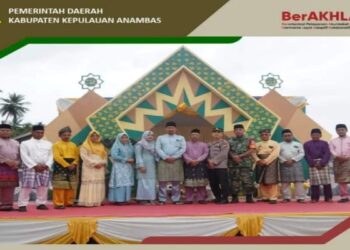 Sekda Anambas Resmi Membuka STQH Ke – VIII Tingkat Kecamatan Siantan Tengah di Desa Lidi