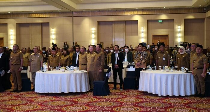 Ansar Ahmad dan Gubernur se-Indonesia Bacakan Ikrar Komitmen Anti Korupsi Kepala Daerah
