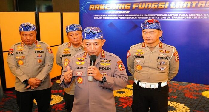 Arahan Kapolri di Rakernis Korlantas: Wujudkan Mudik Aman hingga Tingkatkan Pelayanan Publik