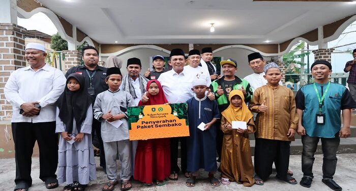 Bersama Gojek, Gubernur Ansar Bakti Sosial di Panti Asuhan Qurrotu A’yun Batam
