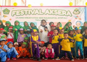 Buka Aksera, Marlin Agustina Dorong Tumbuhnya Kreativitas Anak