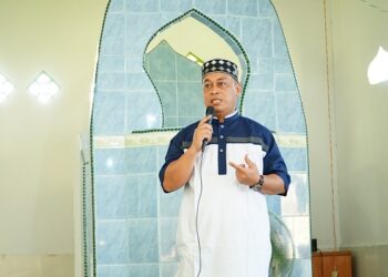 Bupati Lingga Hadiri Safari Ramadhan di Desa Tajur Biru