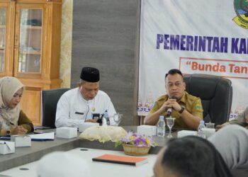 Bupati Lingga Rapat Bersama Kemenag Lingga Persiapan Bulan Suci Ramadhan