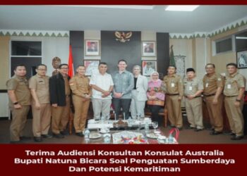 Terima Audiensi Konsultan Konsulat Australia, Bupati Natuna Bicara Soal Penguatan Sumberdaya Dan Potensi Kemaritiman