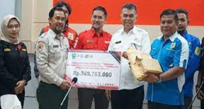 Lebih 300 Juta, Bupati Natuna Terima Bantuan Dana Donasi