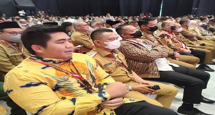 Bupati dan Sekda Bintan Hadiri Rakornas Penanggulangan Bencana Bersama Presiden