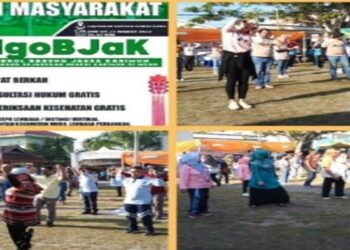 Senam Bersama, FKPK Moro Ngobjak Bersama Cabjari Moro