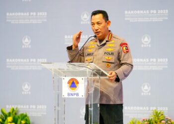 Di Rakornas BNPB, Kapolri Bicara Langkah Konkret Manajemen Risiko Bencana
