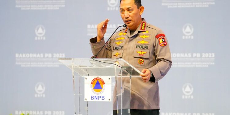 Di Rakornas BNPB, Kapolri Bicara Langkah Konkret Manajemen Risiko Bencana