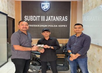 Polda Kepri Kembalikan Sepeda Motor Kepada Pemiliknya
