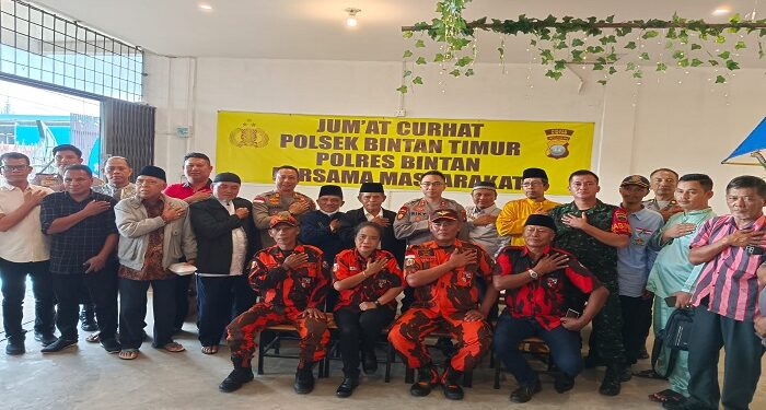 Ini Keluhan Masyarakat Kepada Kapolres Bintan Dalam Jumat Curhat Minggu Ini