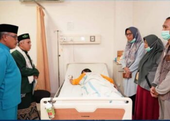 Jeffridin Besuk Korban Luka Bakar di RSUD Embang Fatimah