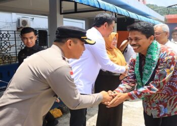 Kapolres Anambas Sambut Kedatangan Kepala BPK RI