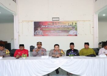 Jumat Curhat, Kapolres Karimun Sambangi Masyarakat Kundur Utara