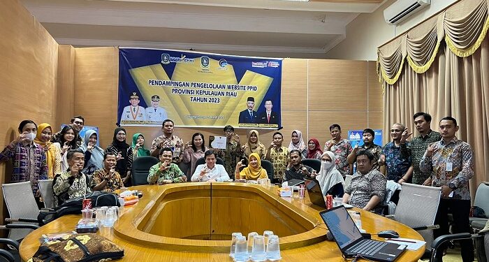 PPID Kepri Gelar Pendampingan Pengelolaan Website PPID kepada 43 Admin Pelaksana