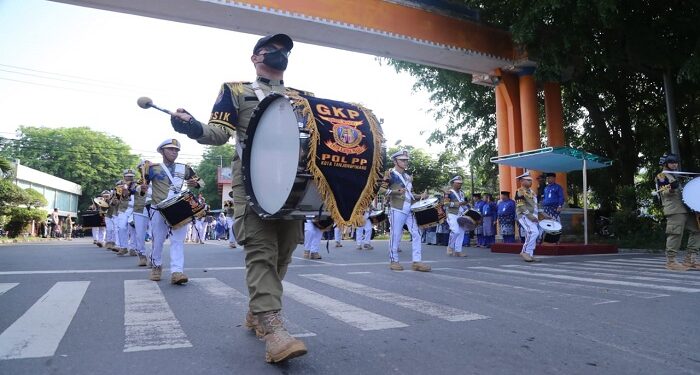 Sekda Lepas Peserta Pawai Ta’ruf Stqh XVII Tingkat Kota Tanjungpinang