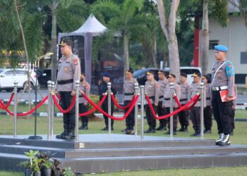 Polda Kepri Gelar Upacara Kesadaran Nasional
