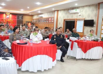 Polres Karimun Laksanakan Syukuran HUT Polda Kepri Ke-18