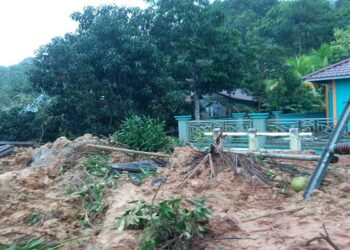 Akibat Cuaca Ekstrim, Pulau Serasan dilanda Longsor