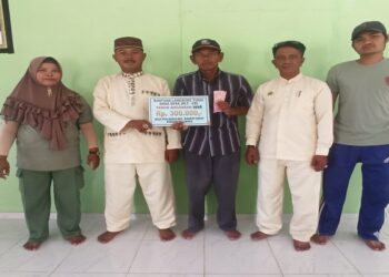 Sebanyak 47 KPM Penerima Pembagian BLT-DD Tahun 2023 Tahap Pertama Desa Kuala Raya