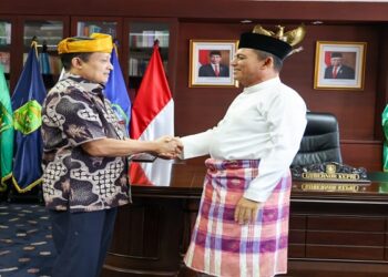 Silaturahmi Dengan Kajati Kepri Rudi Margono, Gubernur Ansar Ingin Kolaborasi Tetap Terjaga