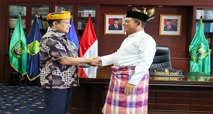 Silaturahmi Dengan Kajati Kepri Rudi Margono, Gubernur Ansar Ingin Kolaborasi Tetap Terjaga