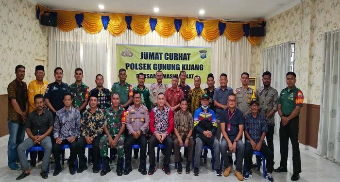 Jumat Curhat, Polres Bintan Dengarkan Keluhan Masyarakat Bintan