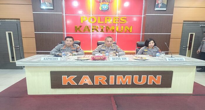 Puslitbang Polri Lakukan Penelitian di Polres Karimun