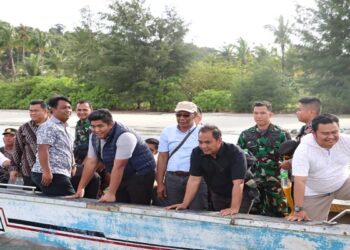 Untuk Antisipasi, Bupati Bintan Pastikan Tim Terpadu Penjagaan Pantai Tetap Bertugas Hingga Penghujung Pekan