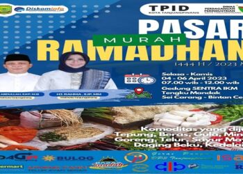 Kendalikan Harga Komoditas Pangan, Disdagin Tanjungpinang Akan Gelar Pasar Murah