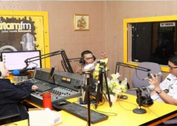 Libur Telah Usai, Hari Pertama Kerja Rudi Sambangi Batam FM