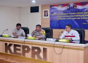 Pencegahan Dan Penindakan Terhadap TPPO dan PMI Ilegal, Polda Kepri Gelar Rapat Teknis Lintas Sektoral