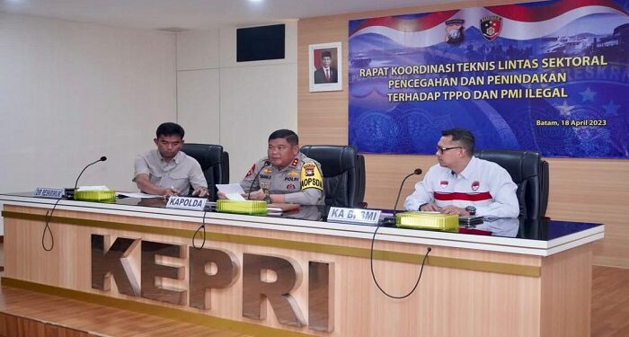 Pencegahan Dan Penindakan Terhadap TPPO dan PMI Ilegal, Polda Kepri Gelar Rapat Teknis Lintas Sektoral
