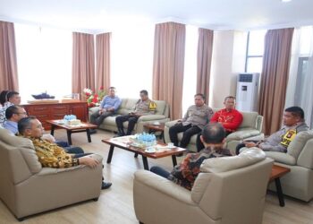 Kapolda Kepri Terima Audiensi dan Silaturahmi Badan Kerjasama Antar Gereja Kota Batam