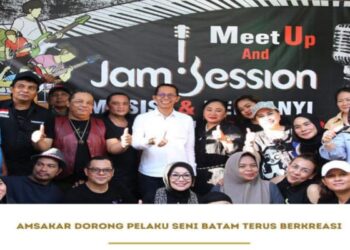 Amsakar Dorong Pelaku Seni Batam Terus Berkreasi