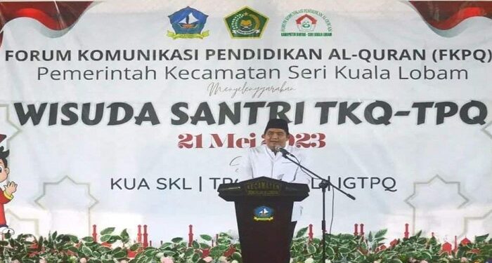 Bupati Roby Wisudakan 260 Santri di Bintan