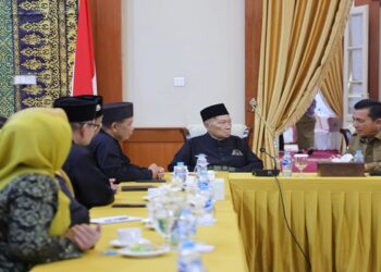 Gubernur Ansar Berdiskusi Dengan Jajaran Pengurus LAM Kepri