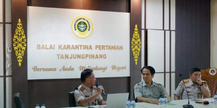 Bangun Zona Integritas, Itjen Lakukan Pendampingan di Karantina Pertanian Tanjungpinang
