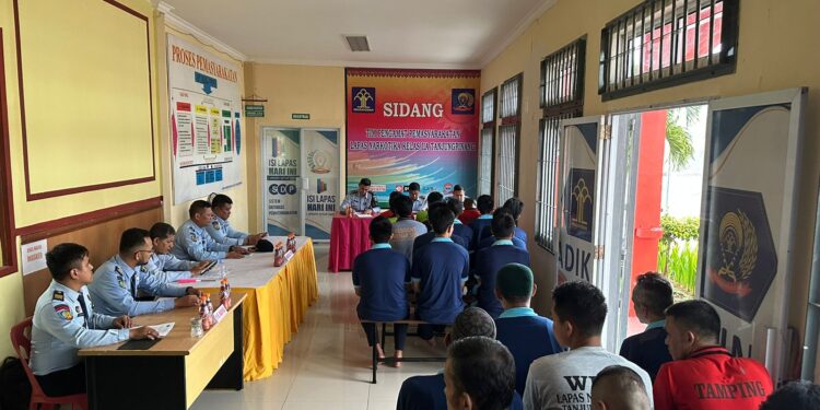 Kalapas Edi Pimpin Sidang TPP Meliputi 3 Pembahasan, Simak Penjelasannya