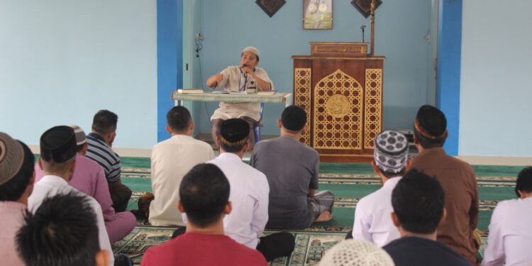 WBP Lapas Narkotika Tanjungpinang Ikuti Kegiatan Keagamaan dan Pembinaan Keterampilan