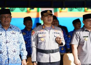 Kapolres Lingga Ikuti Upacara Peringatan Hari Pendidikan Nasional Tahun 2023
