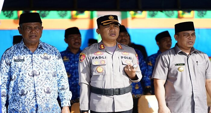 Kapolres Lingga Ikuti Upacara Peringatan Hari Pendidikan Nasional Tahun 2023
