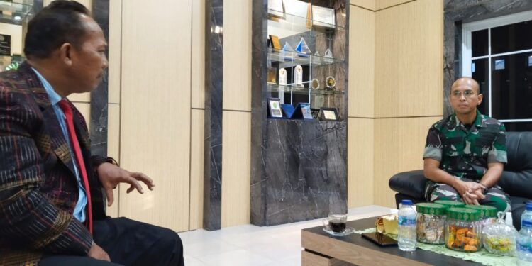 Dandim 0317 Karimun Terima Kujungan Silaturahmi PGID Karimun