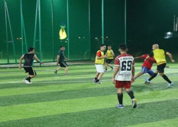 Liga Persahabatan, Polres Karimun Sikat Tim Awak Media