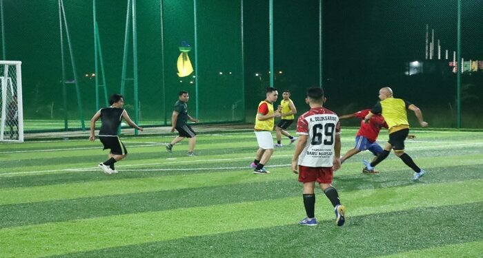 Liga Persahabatan, Polres Karimun Sikat Tim Awak Media