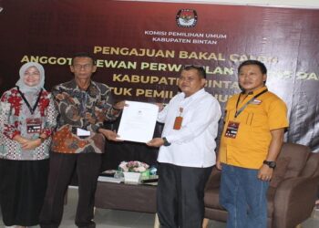 Pertama Mendaftarkan Bacaleg di KPU Bintan, Partai Hanura Prioritaskan Kepentingan Masyarakat