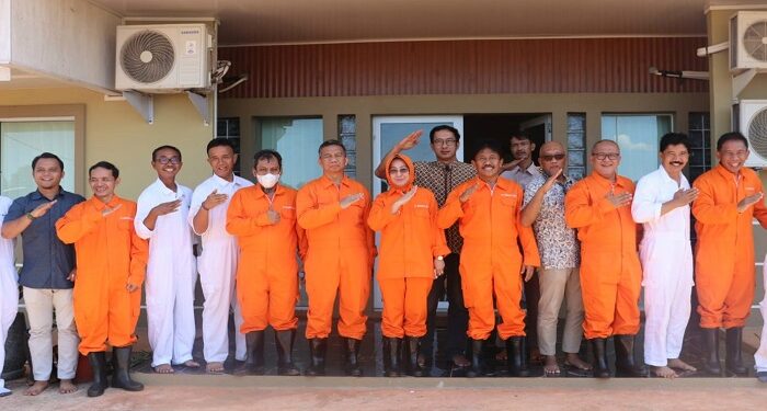 Percepat Penanggulangan Penyakit ASF, Kabaratan Tinjau Pulau Bulan