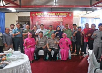 Pisah Sambut Kapolsek Bintan Timur Tuai Haru