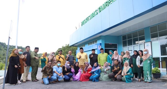 Pastikan Pelayanan Kesehatan, Roby Tinjau Puskesmas Hingga Lantik Kepala Puskesmas Tambelan